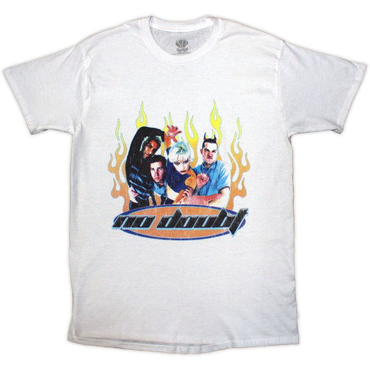 No Doubt Flames [] White