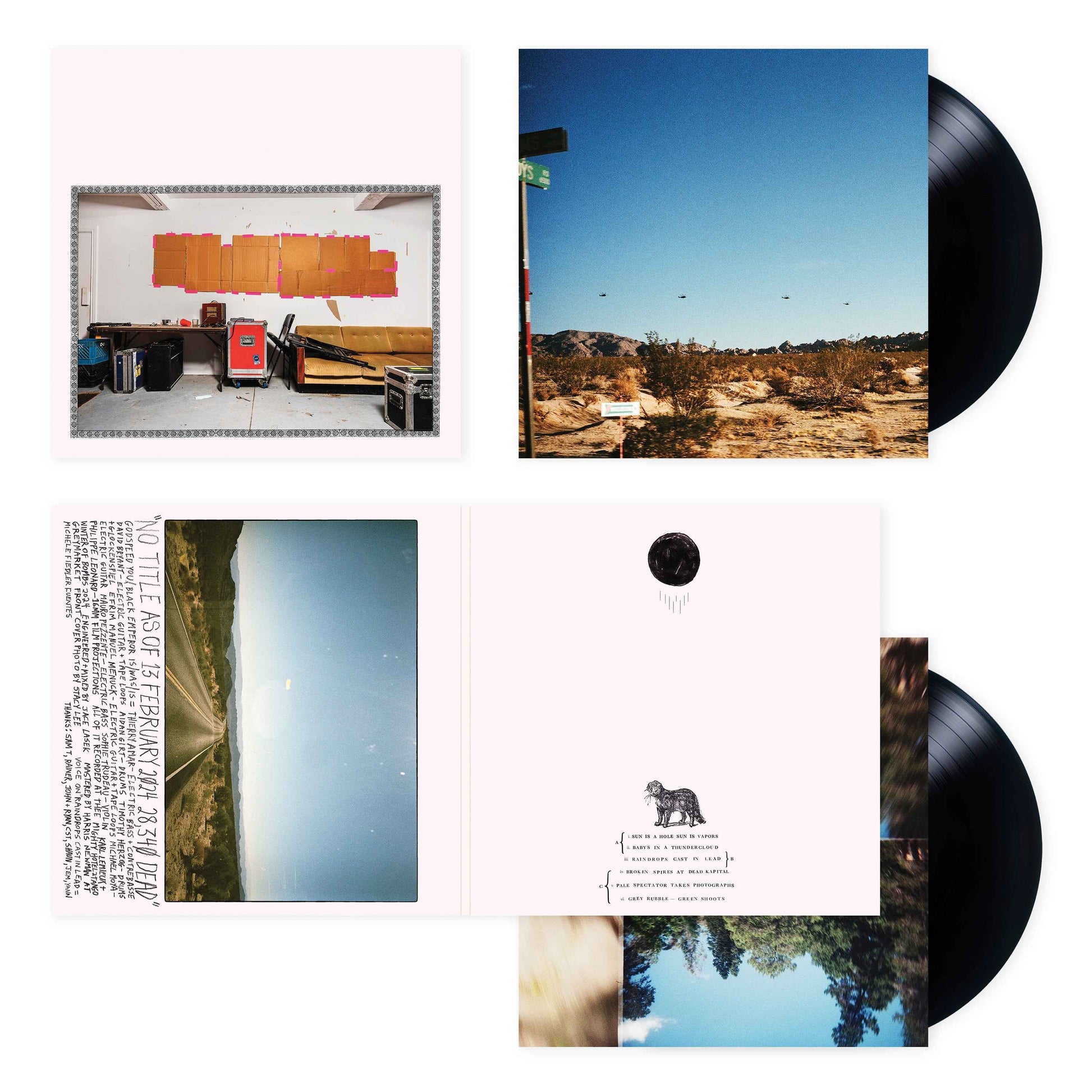 Godspeed You! Black Emperor - "NO TITLE AS OF 13 FEBRUARY 2024 28,340 DEAD"(2LP) [Vinyl]