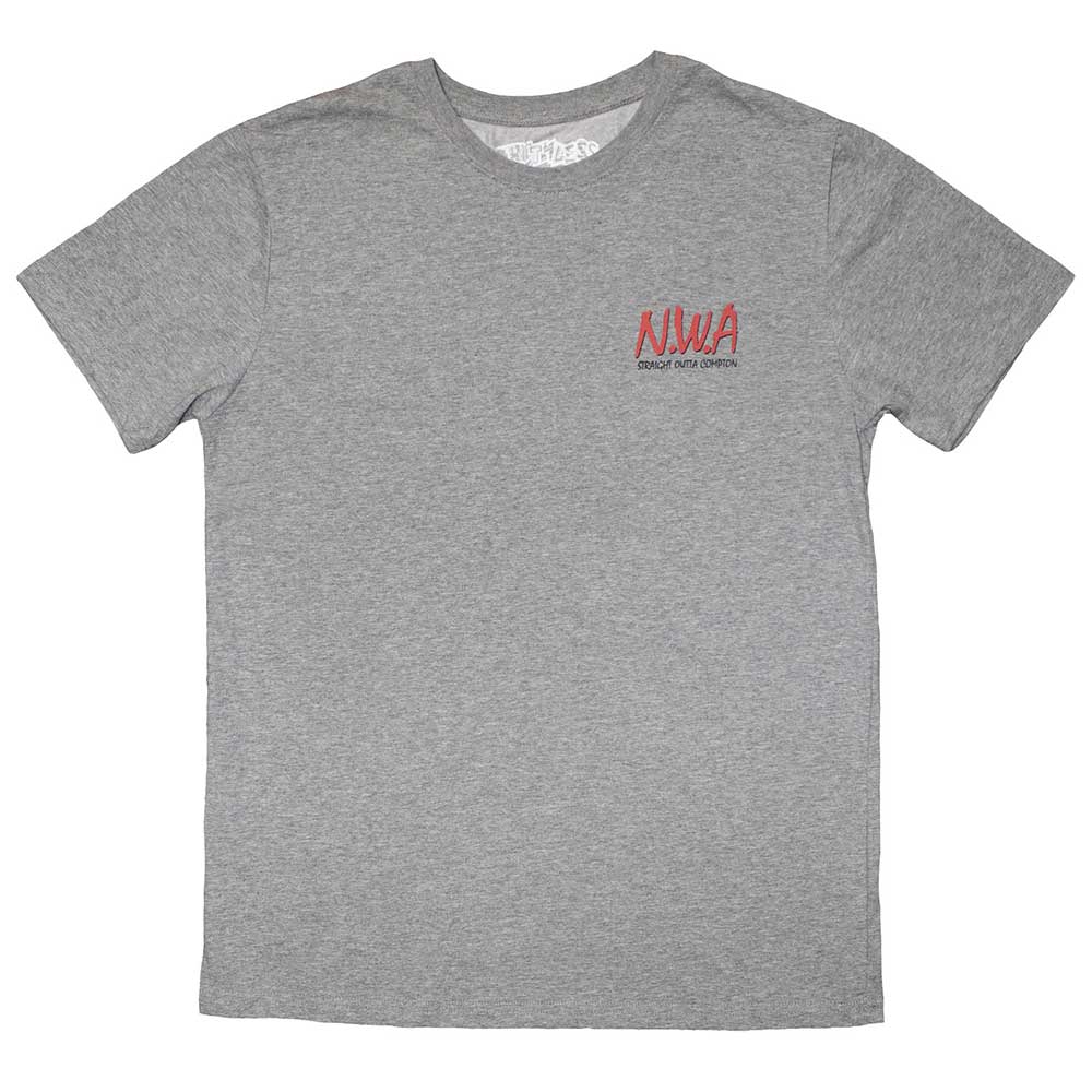 N.W.A Mini Logo [T-Shirt] Grey