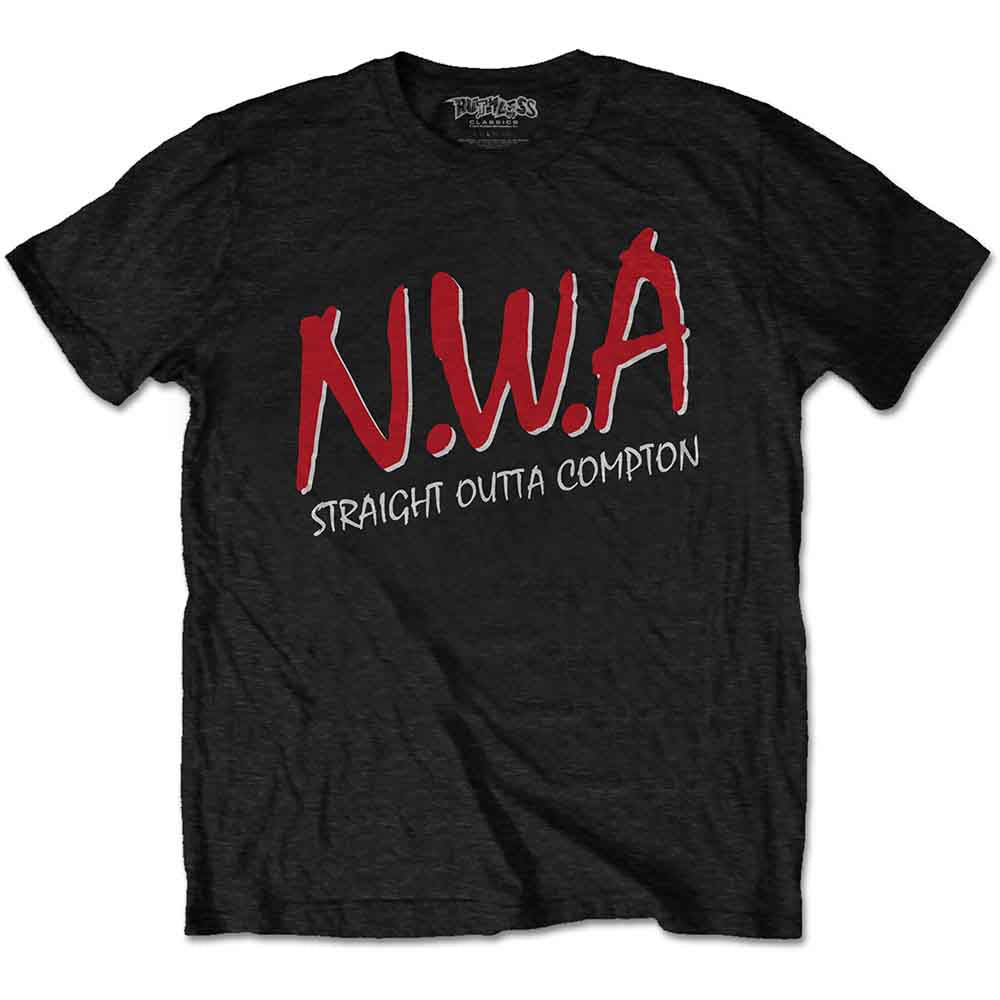 N.W.A Straight Outta Compton [T-Shirt] - Rock Band Apparel