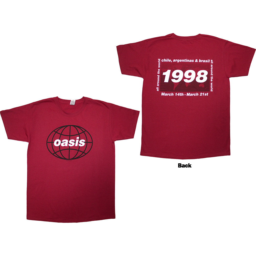 Oasis 1998 World Tour - South America [] Red