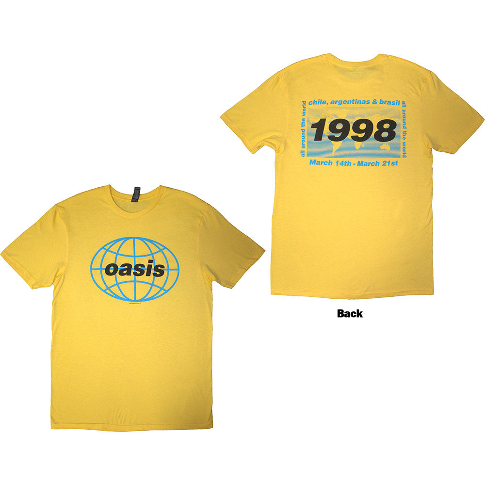Oasis 1998 World Tour - South America [] Yellow
