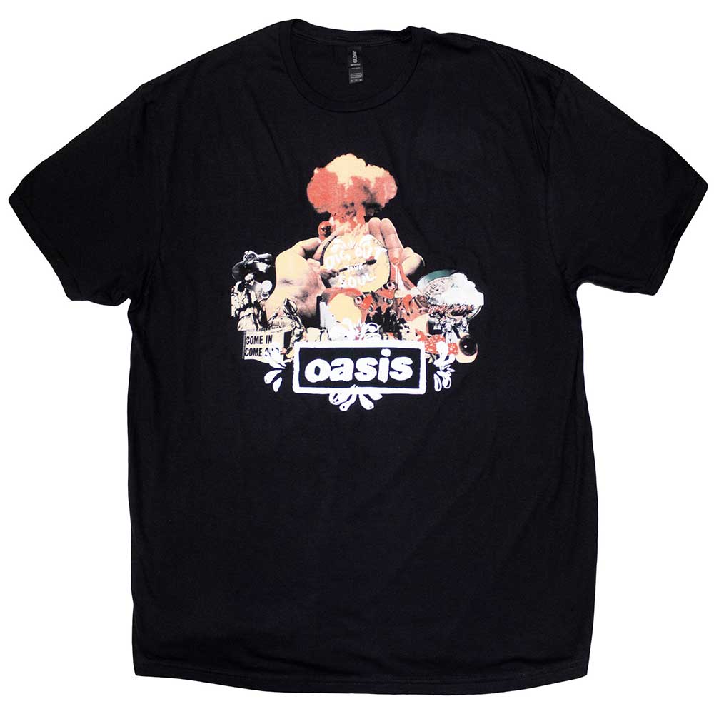 Oasis Atomic Collage [T-Shirt] Black