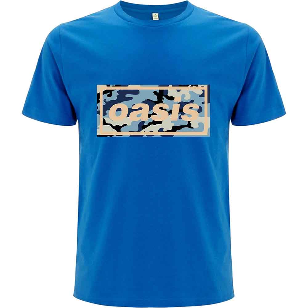 Oasis Camo Logo [T-Shirt] - Rock Band Apparel