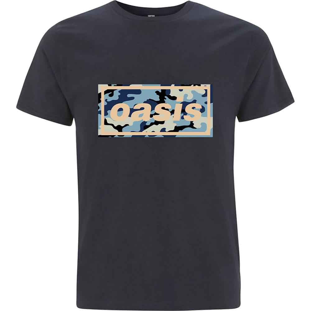 Oasis Camo Logo [T-Shirt] Blue