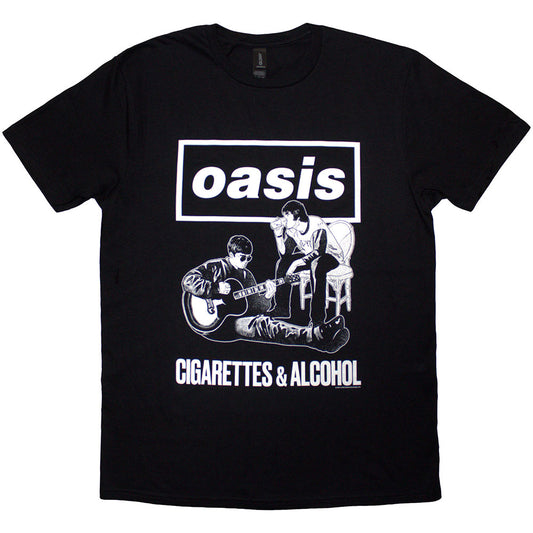 Oasis Cigarettes & Alcohol Illustration Mono [] Black
