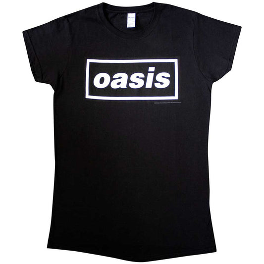 Oasis Decca Logo [T-Shirt] Black