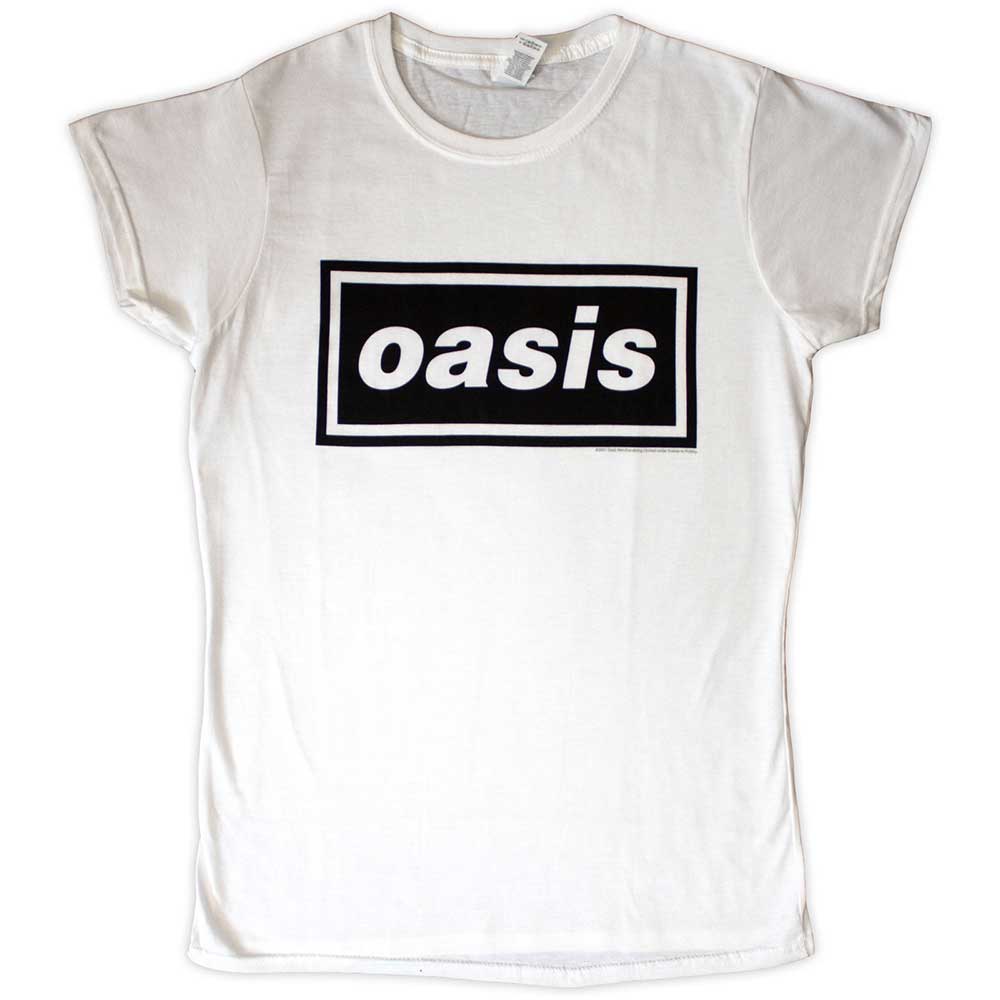 Oasis Decca Logo [T-Shirt] White