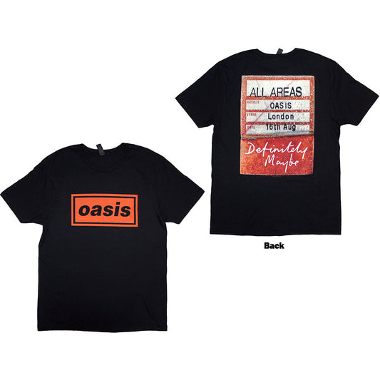 Oasis Definitely Maybe AAA Pass [] Black