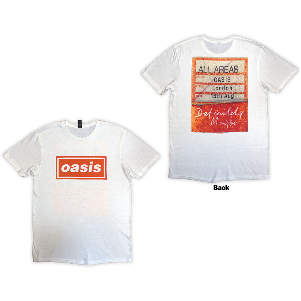 Oasis Definitely Maybe AAA Pass [] White