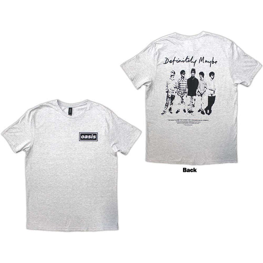 Oasis Definitely Maybe Promo [T-Shirt] Grey