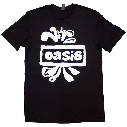 Oasis Logo Splat [T-Shirt] Black
