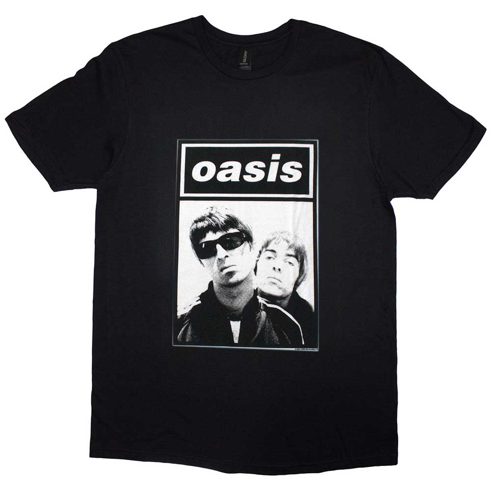 Oasis Noel & Liam Boxed Photo [T-Shirt] Black