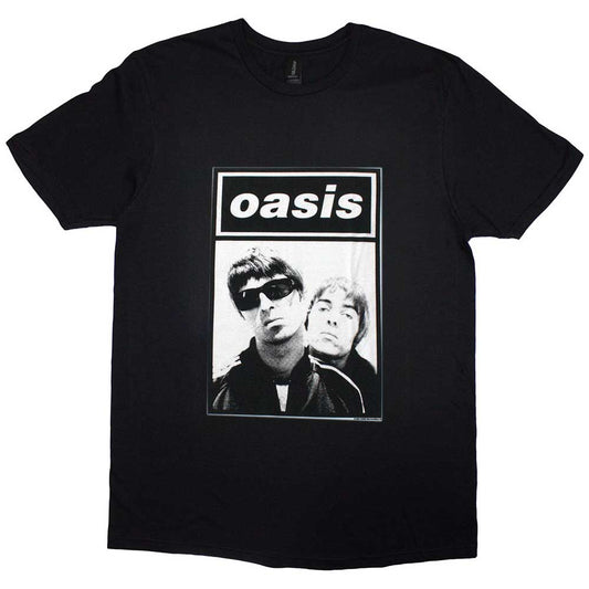 Oasis Noel & Liam Boxed Photo [T-Shirt] Black