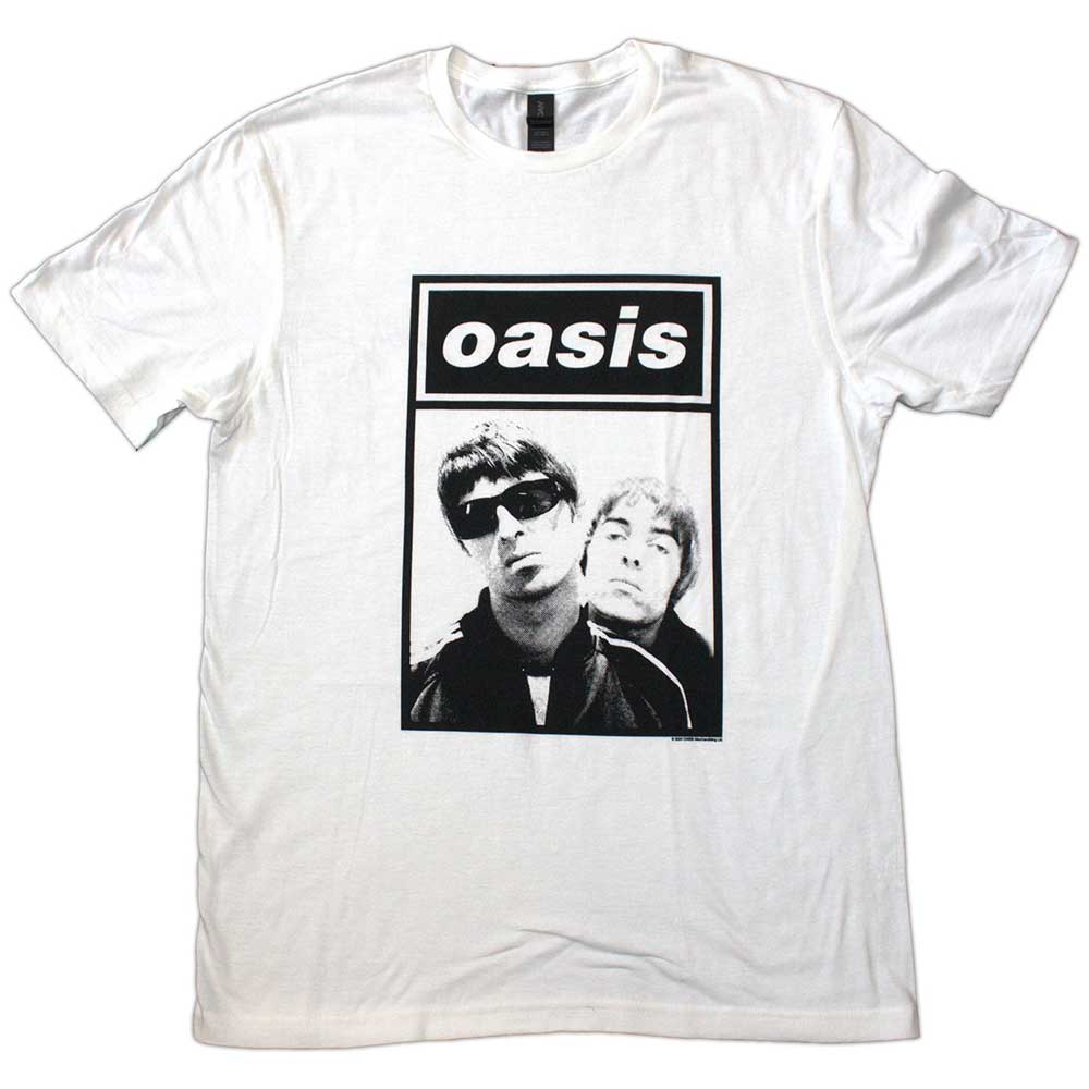 Oasis Noel & Liam Boxed Photo [T-Shirt] White