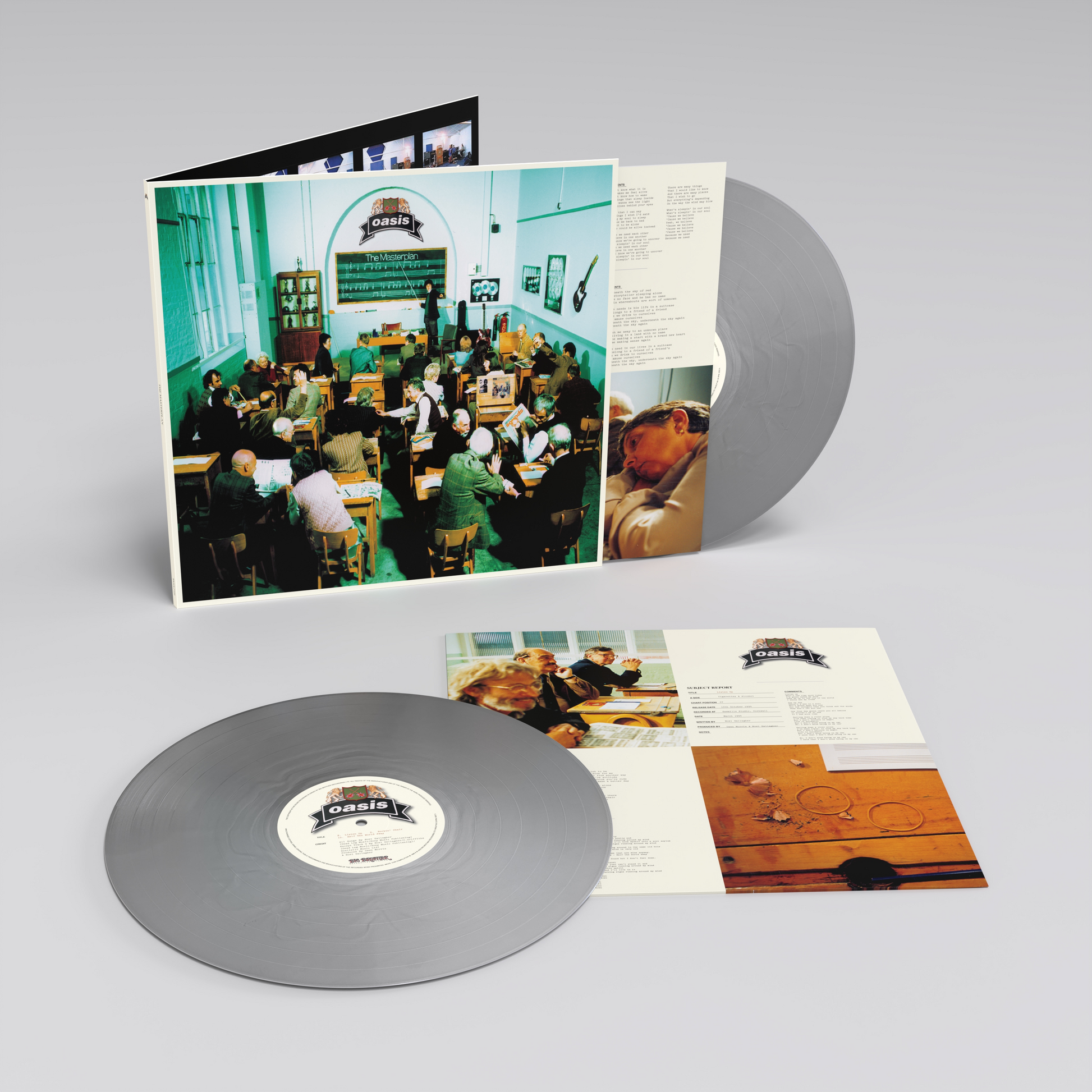The Masterplan (Remastered Edition) (Silver Vinyl) [Vinyl]