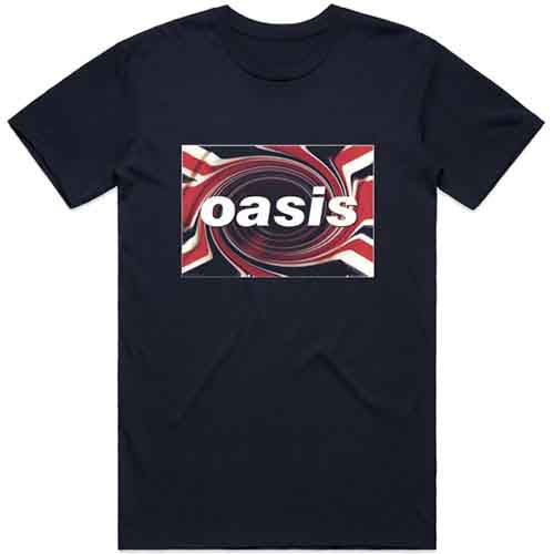 Oasis Union Jack [T-Shirt] - Rock Band Apparel