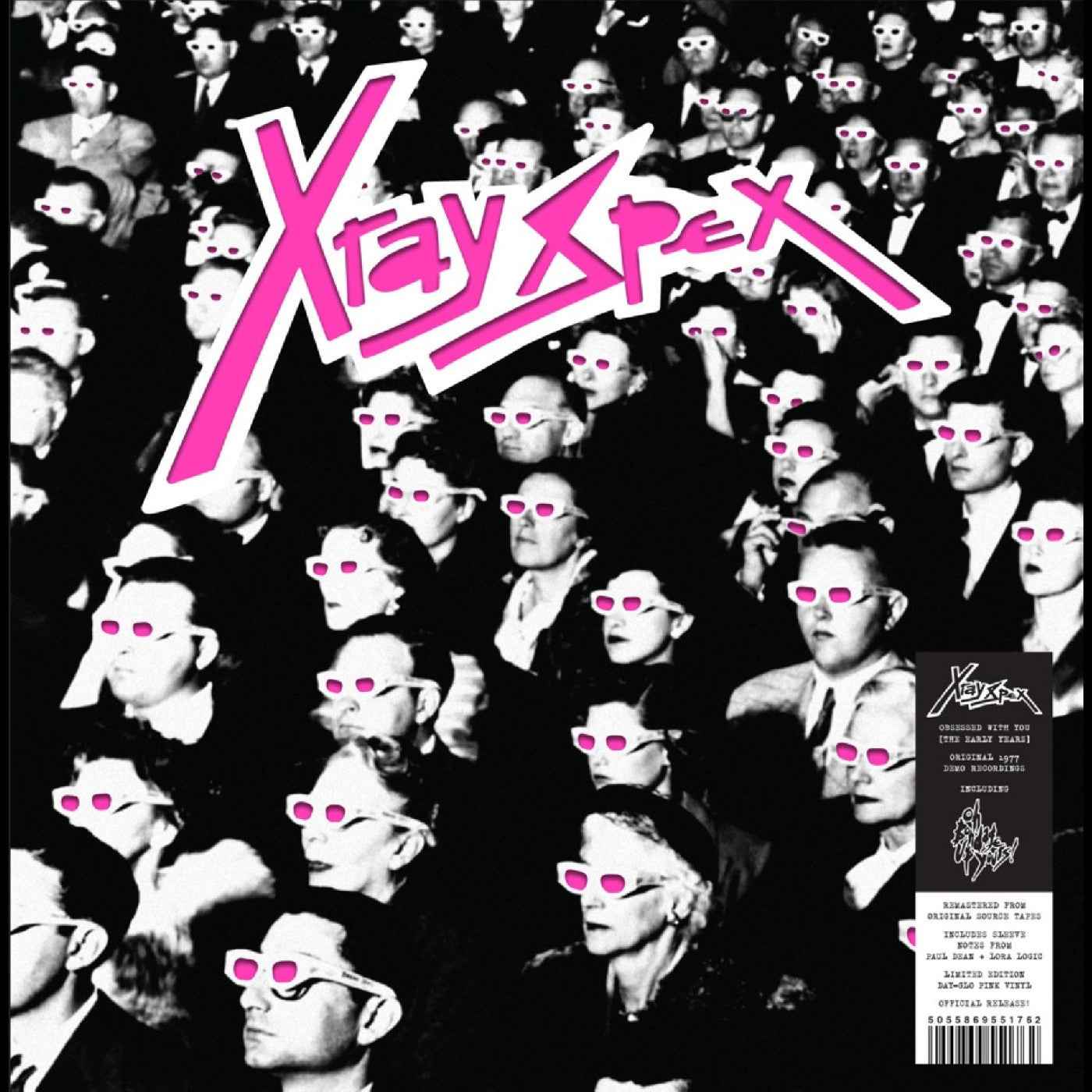 X-Ray Spex - Obsessed With You (The Early Years) (INDIE EXCLUSIVE, DAY-GLO PINK VINYL) [Vinyl]