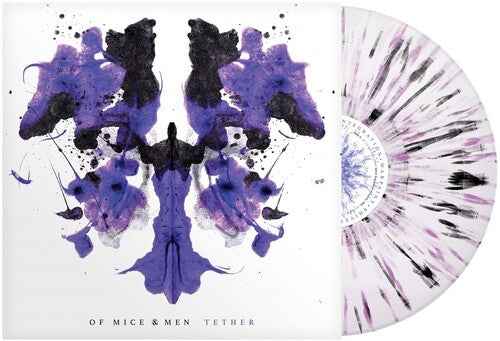 Of Mice & Men - Tether - White Purple Black Splatter [Vinyl]