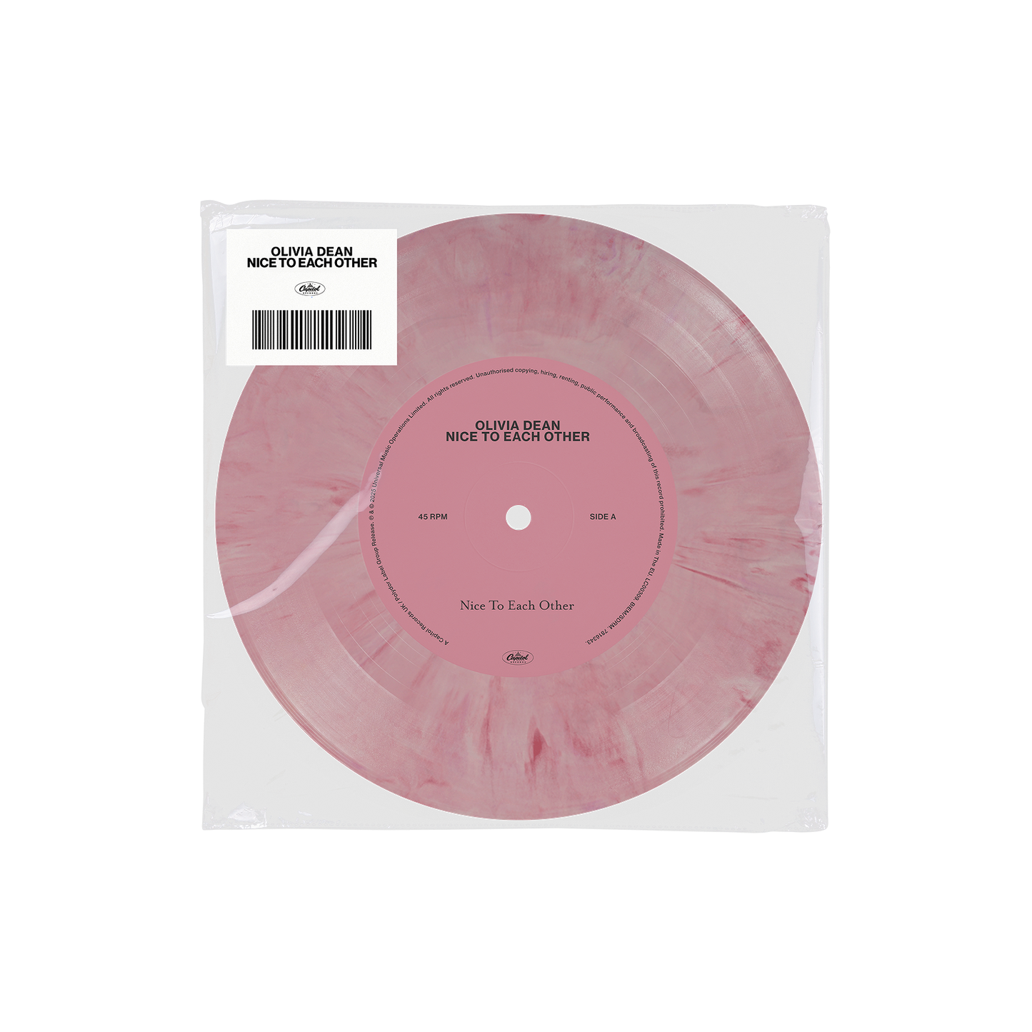 Nice To Each Other [Pink/White 7" Single] [Vinyl]