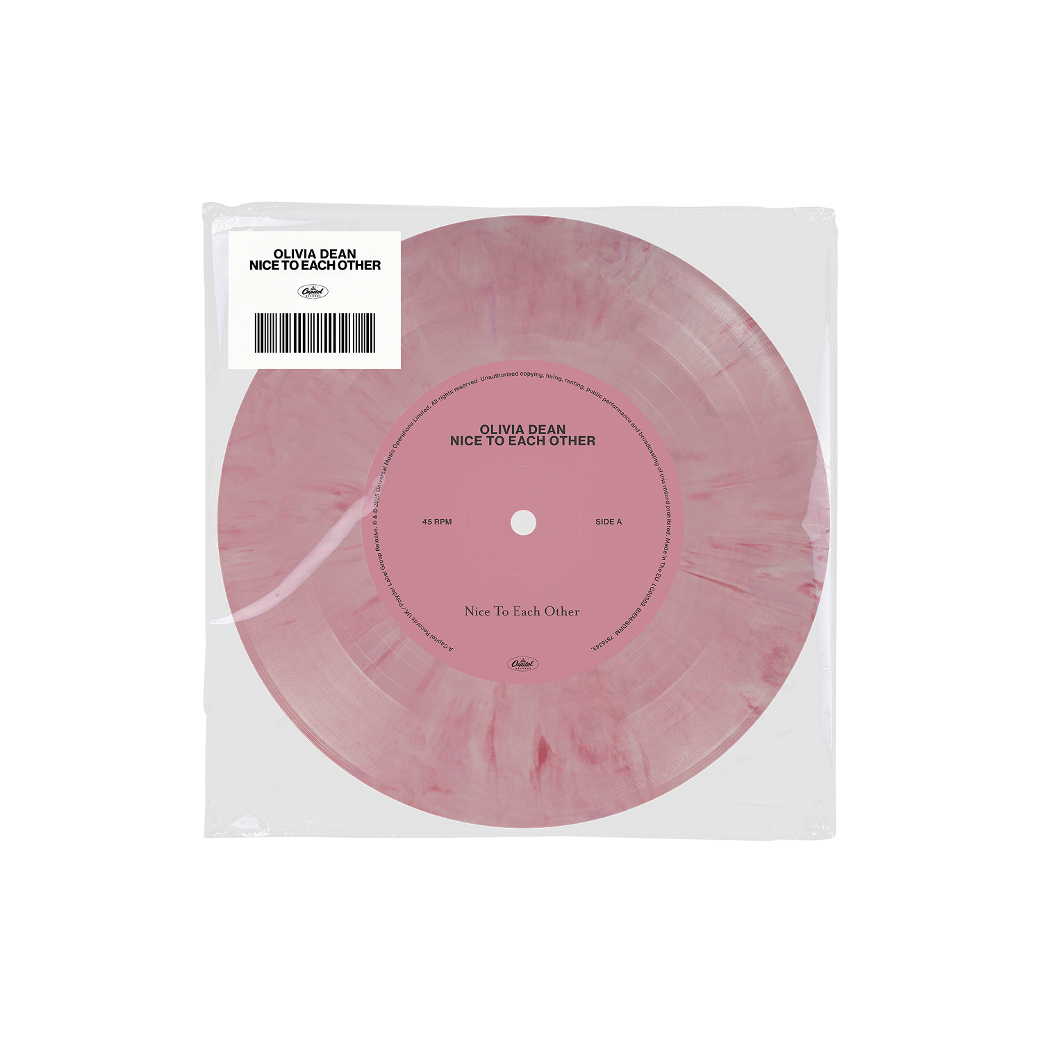 Nice To Each Other [Pink/White 7" Single] [Vinyl]