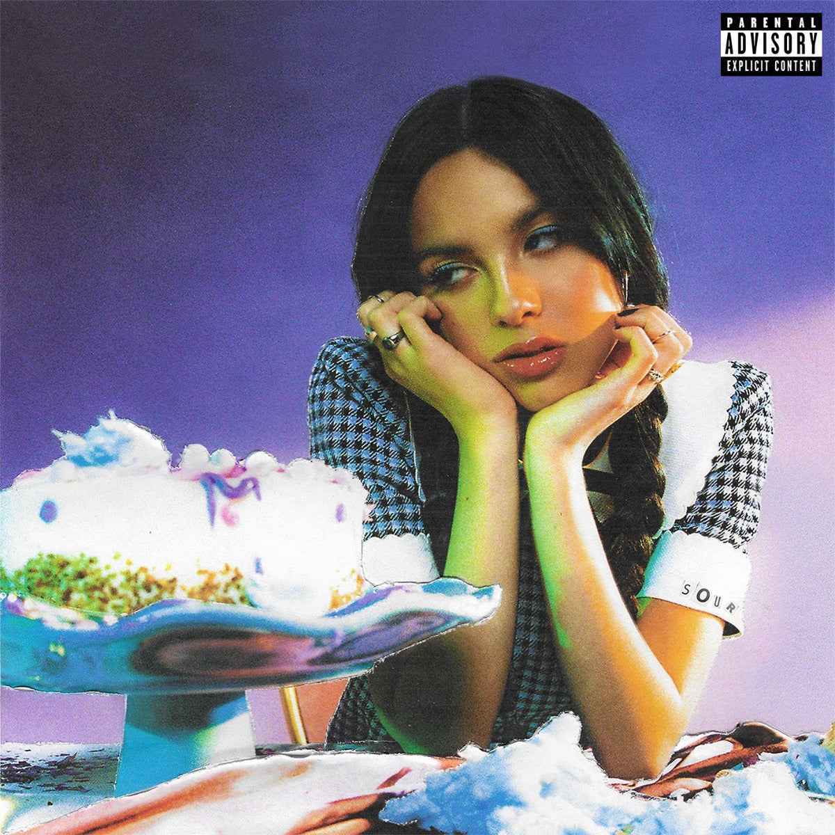 Olivia Rodrigo - Sour: Deluxe Edition [Explicit Content] (Alternate Cover, Mini-Poster) [Import] [CD]