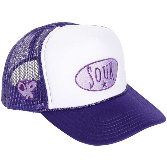 Olivia Rodrigo Sour [Hat] White, Purple