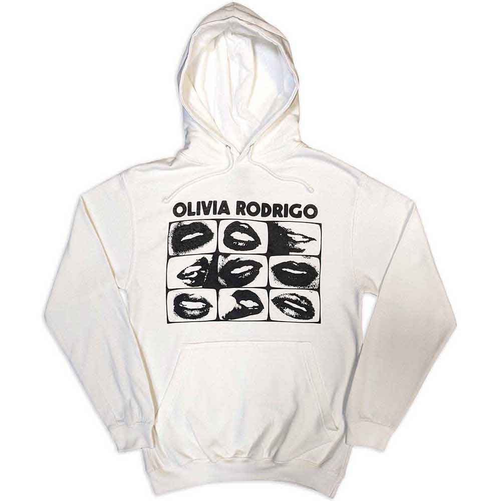 Olivia Rodrigo Threshold Lips Grid [Sweatshirt] - Rock Band Apparel
