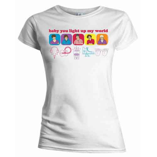 One Direction Line Drawing [T-Shirt] - Rock Band Apparel