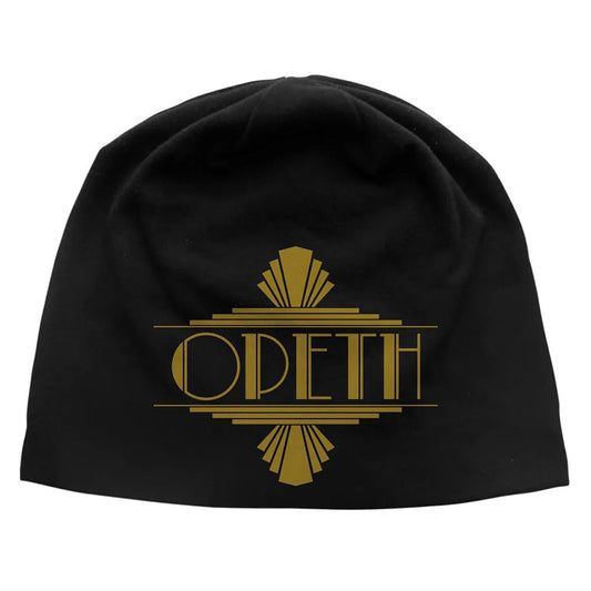Opeth Art Deco Logo JD Print [] Black