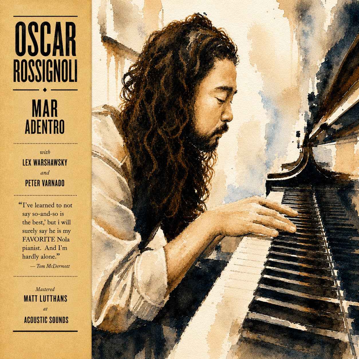 PRE-ORDER Oscar Rossignoli - Mar Adentro [CD]