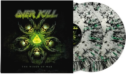 Overkill - The Wings of War (Limited Edition, Clear Vinyl W/ Crushed Black & Green Splatter Colored Vinyl, Gatefold LP Jacket, Reissue) (2 Lp's) [Vinyl]