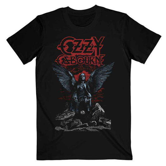 Ozzy Osbourne Angel Wings [T-Shirt] Black