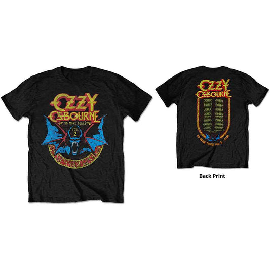 Ozzy Osbourne Bat Circle [T-Shirt] Black