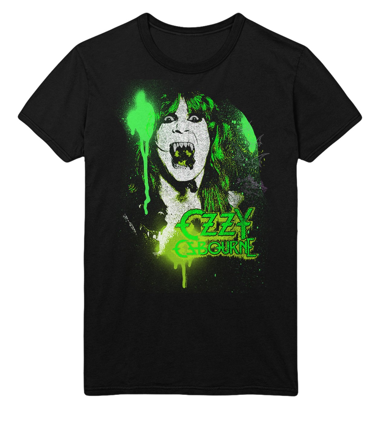 Ozzy Osbourne - Green Screaming T-Shirt