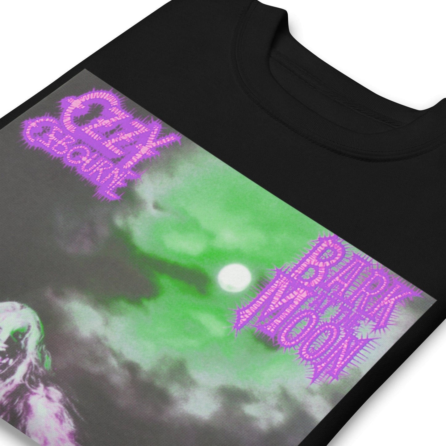 Ozzy Osbourne - Neon Bark Jumbo Print Sweatshirt