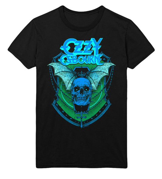 Ozzy Osbourne - Neon Blue Bat T-Shirt