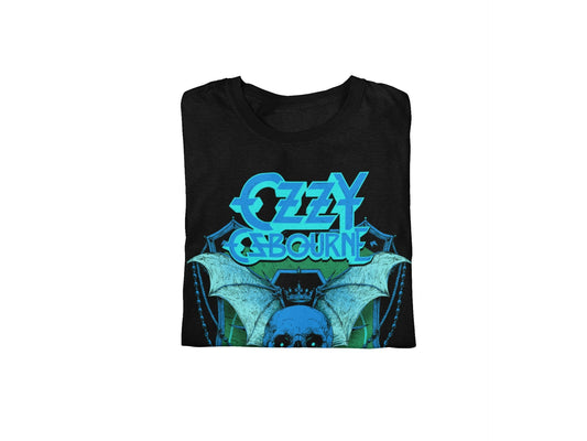 Ozzy Osbourne - Neon Blue Bat T-Shirt