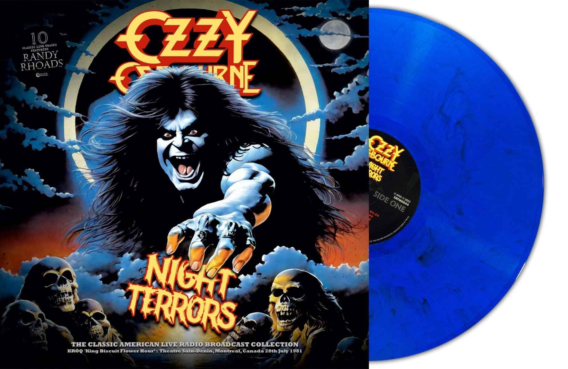 Ozzy Osbourne - Night Terrors (Blue Marble Vinyl) [Import] [Vinyl]