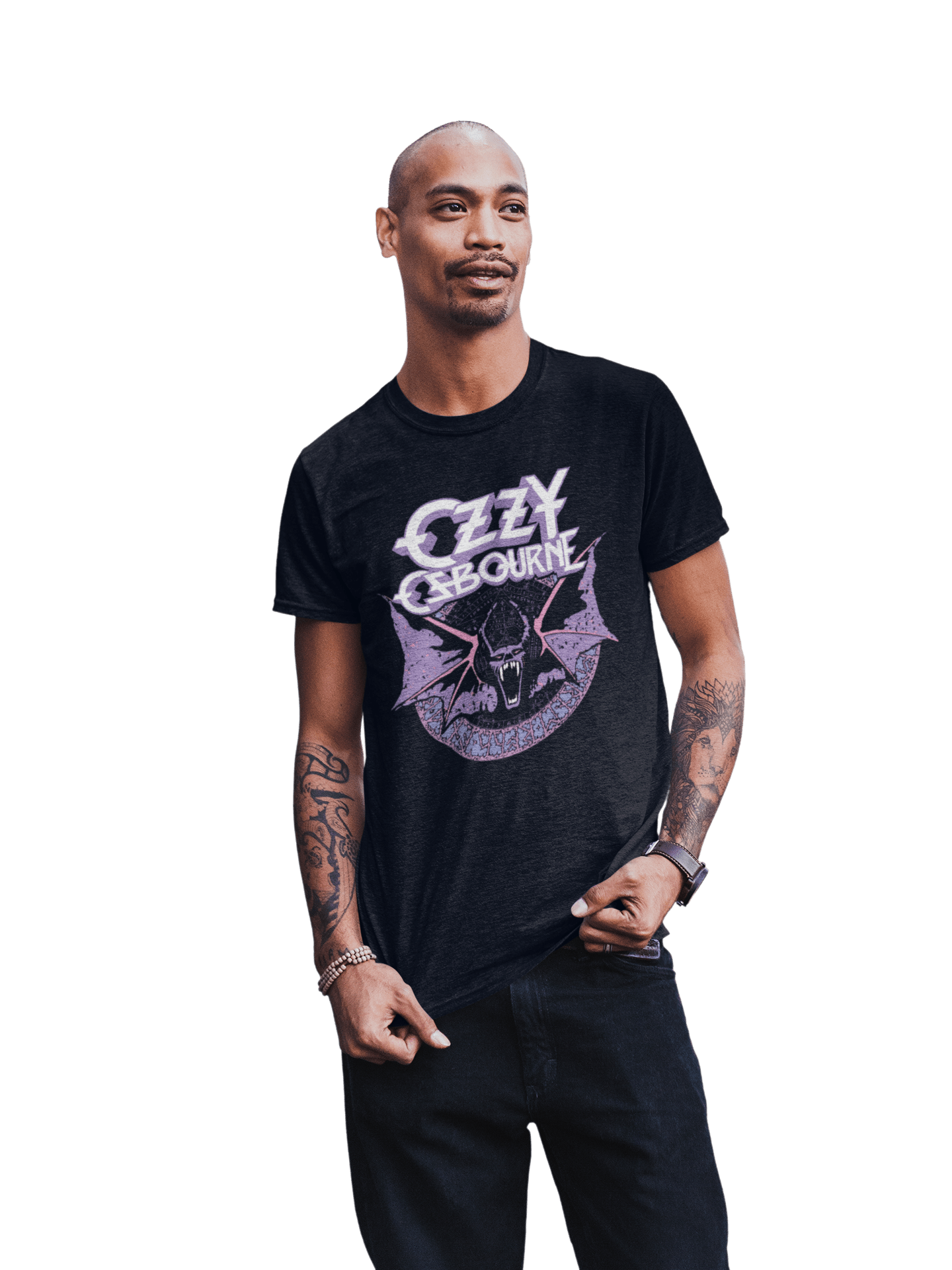 Ozzy Osbourne - Purple Bat T-Shirt