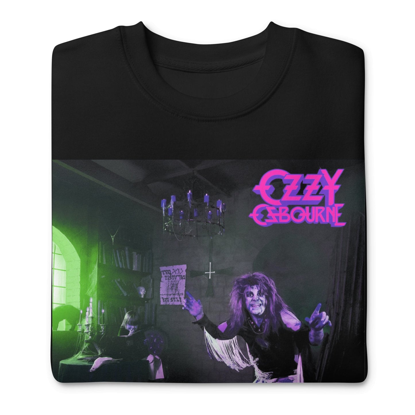 Ozzy Osbourne - Purple Diary Jumbo Print Sweatshirt