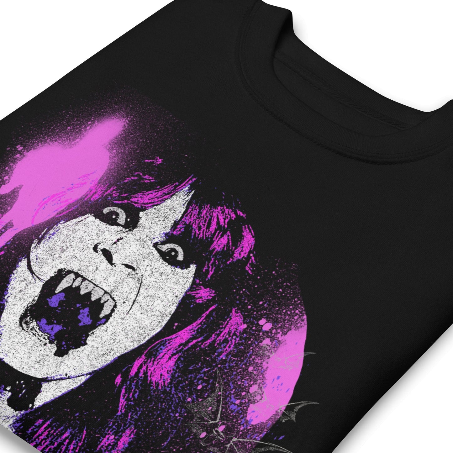 Ozzy Osbourne - Purple Screaming Jumbo Print Sweatshirt