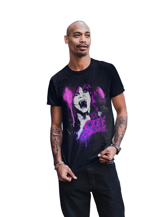 Ozzy Osbourne - Purple Screaming T-Shirt