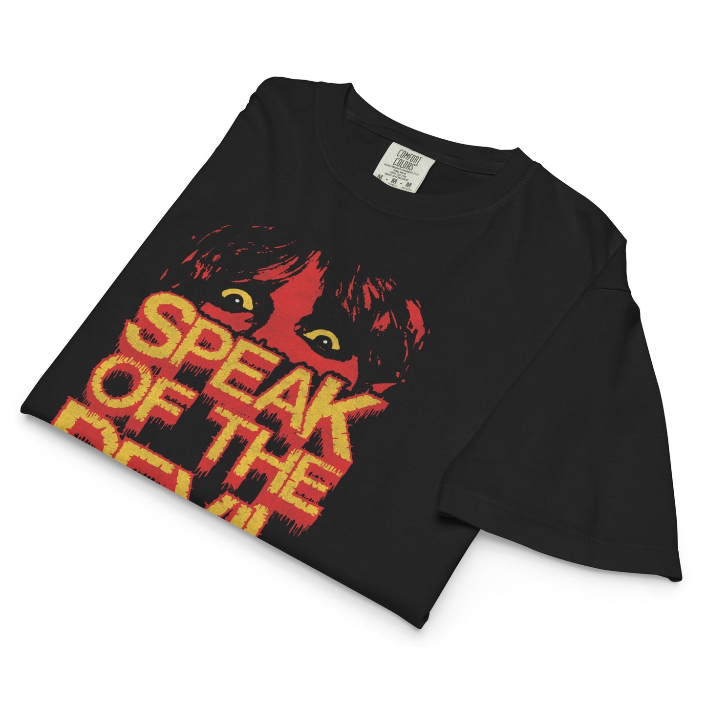 Ozzy Osbourne - Speak of the Devil Vintage Mineral Wash Womens Crop Top