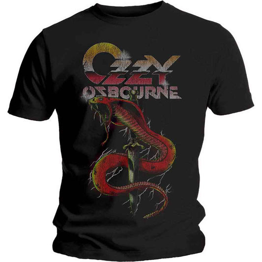Ozzy Osbourne Vintage Snake [T-Shirt] Black