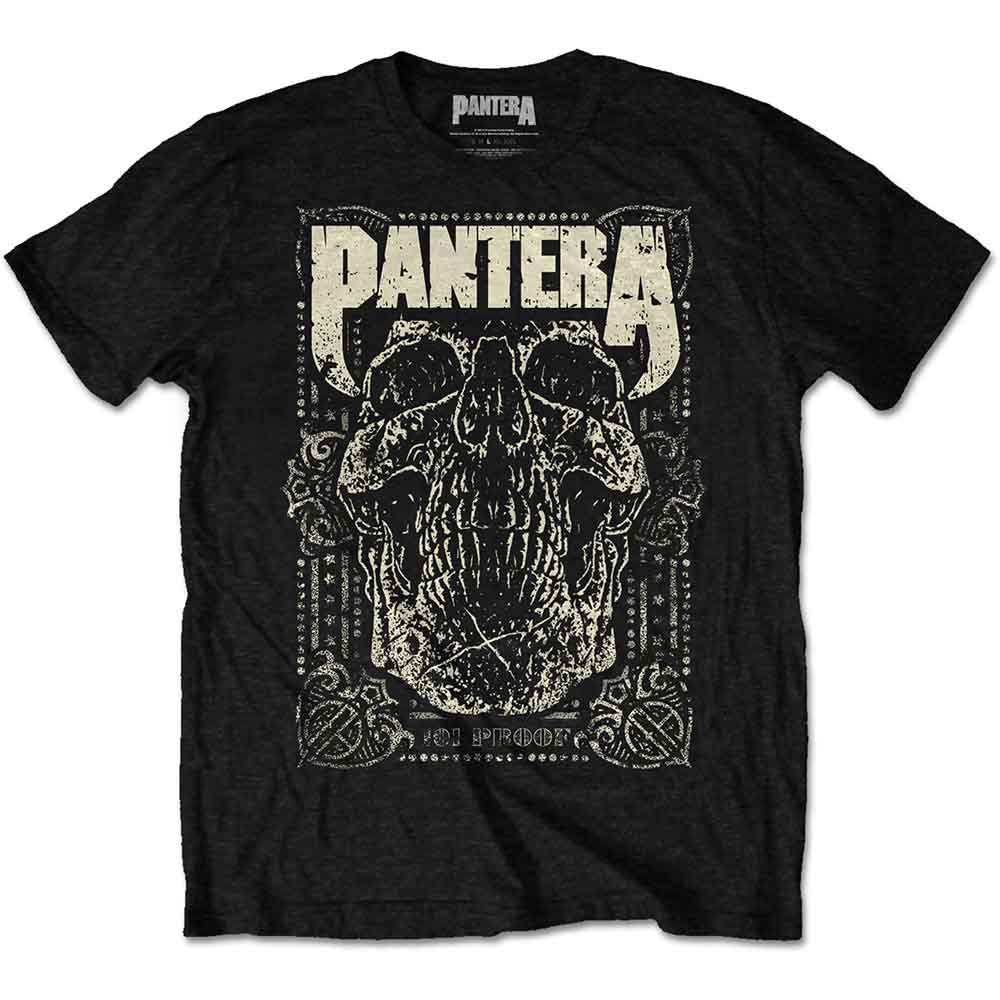 Pantera 101 Proof Skull [T-Shirt] - Rock Band Apparel