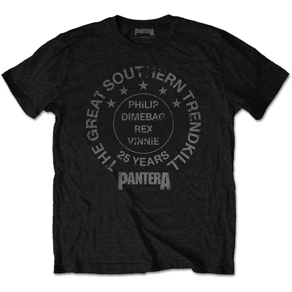 Pantera 25 Years Trendkill [T-Shirt] Black
