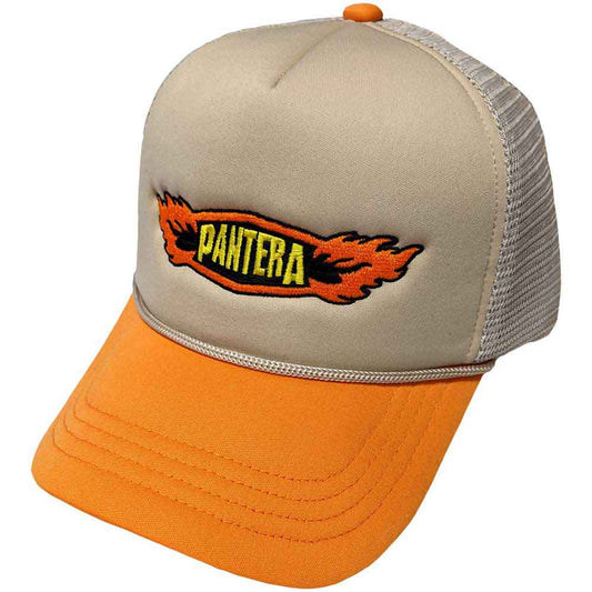 Pantera Flames Logo [Hat] - Rock Band Apparel