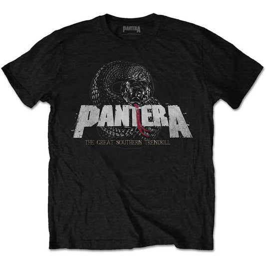 Pantera Snake Logo [] Black