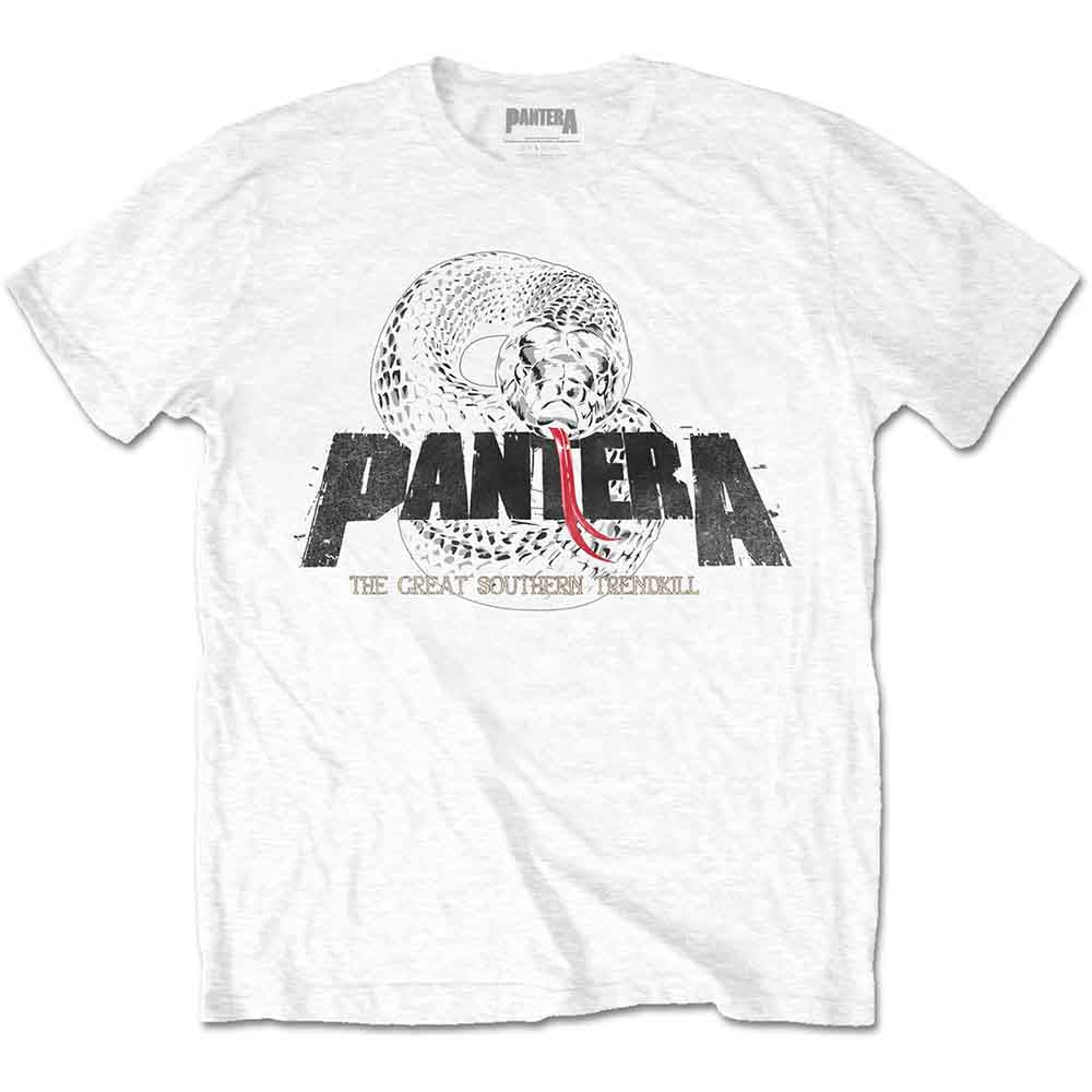 Pantera Snake Logo [T-Shirt] White